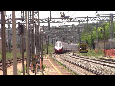 ITALO NTV AV 8162 A MILETO COME UN SERPENTE!!!!