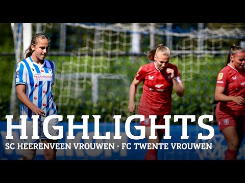 sc Heerenveen Vrouwen dapper ten onder | Highlights sc Heerenveen Vrouwen - FC Twente Vrouwen