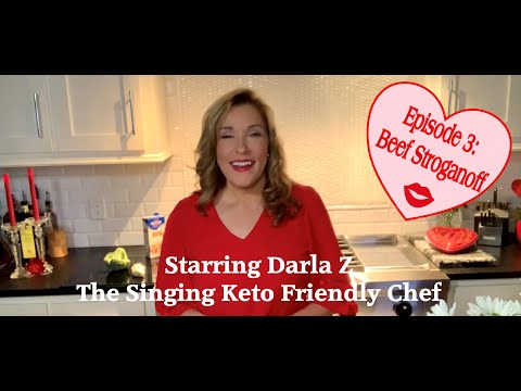 Keto Beef Stroganoff by Darla Z the Singing Keto...