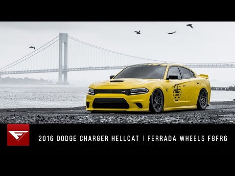 2016 Dodge Charger Hellcat | HELLGATO LOCKED IN! | Ferrada Wheels F8FR6
