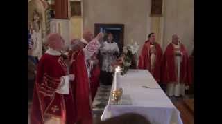 preview picture of video 'Fiera Di San Terenziano Isola di Compiano PR domenica funzione religiosa 02 09 2012'