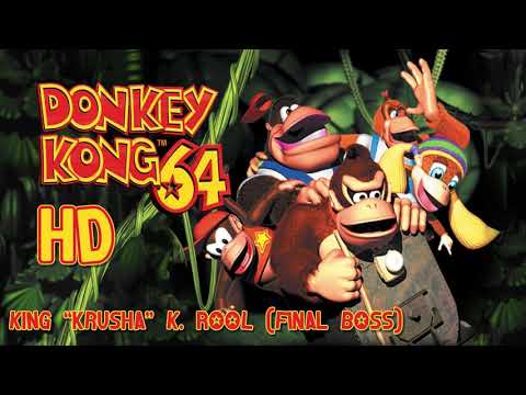 Donkey Kong 64: King “Krusha” K. Rool (Final Boss) HD