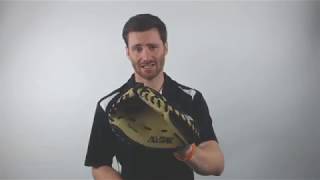Video thumbnail: All Star Pro Series The Focus Framer Training Catcher's Mitt: CM150TM