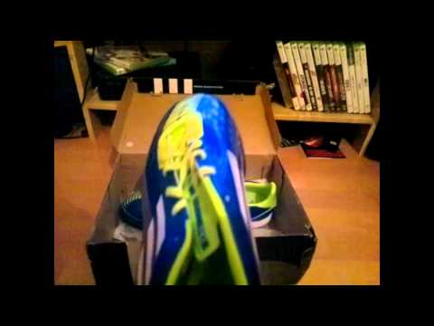 Unboxing the Adidas F10 TRX blue/green | Fussballschuhe für unter 50€