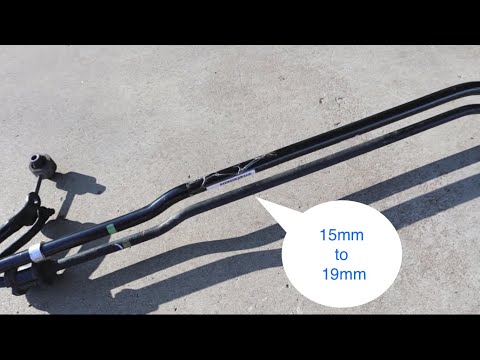 2012 Subaru Outback REAR SWAY BAR UPGRADE 15mm to 19mm