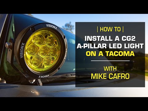 How to Install Light Pods on a Toyota Tacoma - by Vision X Offroad