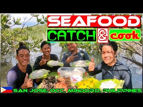 EP87 - Seafood Catch 'n Cook | Prawns, Oyster, Fish and Mangrove Crabs | Occi. Mindoro
