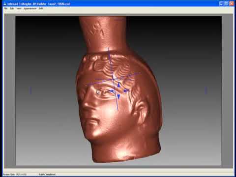 3D scan of Ancient Artifact using TriAngles 3D Scanner