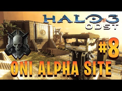 Halo 3: ODST | Legendary Walkthrough | ONI Alpha Site [Mission 4] | NO DEATHS