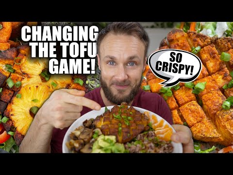 HOW TO MAKE THE BEST CRISPY TOFU (3 WAYS!)