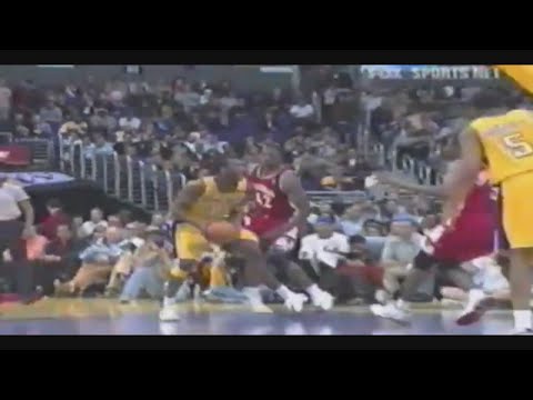 Kobe Bryant 21 Points 8 Ast 4 Stl Vs. Hawks, 2002-03.