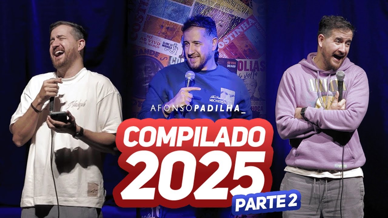 AFONSO PADILHA - COMPILADO MELHORES 2025 - PARTE 2 (stand up comedy)