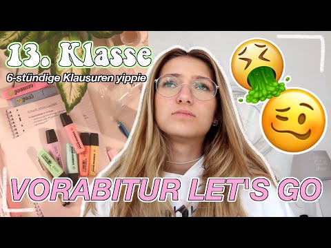 STUDY WITH ME fürs VOR-ABITUR ✰ Lernroutine / Klausurenphase