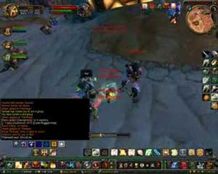 Classic WoW Paladin bubble-hearth in Orgrimar