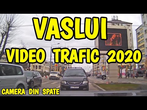 Vaslui 2020 - video trafic camera auto spate