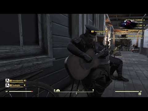 FALLOUT 76 WASTELANDERS Gameplay Walkthrough Part 10 - POLICE ARE HERE!!!