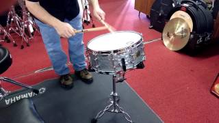 Video thumbnail for Tama 5.5x14 Vintage Hammered Steel Snare Drum by The Brent's Music Drum Channel