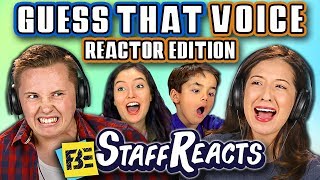 GUESS THAT REACTOR'S VOICE CHALLENGE! (ft. FBE STAFF)