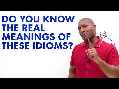 高級英語5 個具有意外歷史的成語 (Advanced English: 5 Idioms with Unexpected Histories)