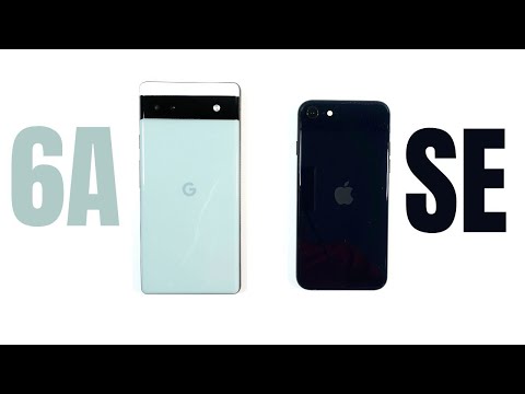 Google Pixel 6A vs Apple iPhone SE Speed Test!