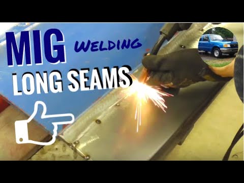 How to MIG Weld Long Seams in Auto Body Repair