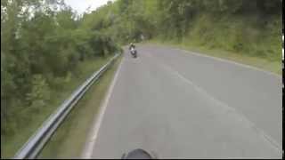 preview picture of video 'Giro in moto nel reatino - Poggio Moiano, Orvinio, Licenza 03/09/2013'