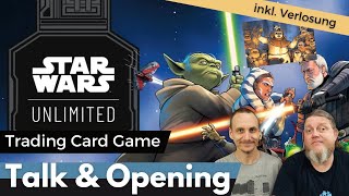 Star Wars Unlimited: Legenden der Macht – Verlosung exklusive Spielmatte – Preview mit Alex & Peat