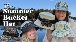 Hat School - The Summer Bucket Hat, step by step Tutorial