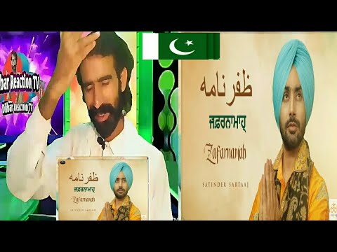 ZAFARNAMAH ਜ਼ਫ਼ਰਨਾਮਾਹੑ ظفرنامه - SATINDER SARTAAJ (Persian/Punjabi)-Recorded 1st Time in Reaction on