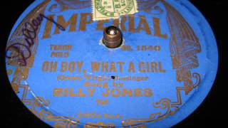 Billy Jones - Oh boy,what a girl
