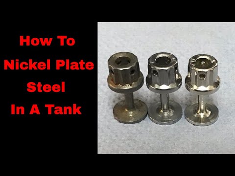 How To Nickel Plate On To Steel, tank plating nickel, nickel plating,