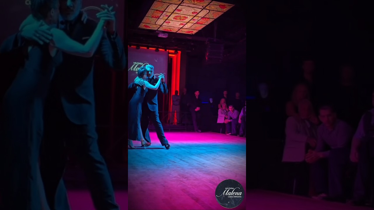 Andres Laza Moreno & Eladia Cordoba en el mes aniversario de Milonga Malena!!