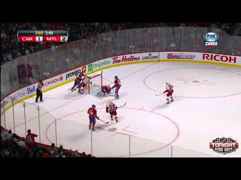 Montreal Canadiens Vs Carolina Hurricanes - 04/01/2013