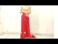 Titli Draping Style How To Wear A Saree Drape In Butterfly Style SnehaBeauty Anantramedia