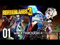 BORDERLANDS 3 Part 1 Gameplay Walkthrough No Commentary Full Game 1080p HD