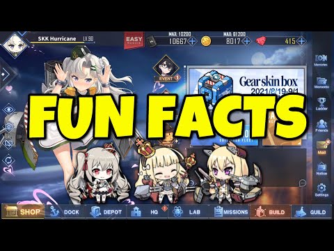 Azur Lane Fun Facts (Quick update) and 3rd Anniversary Invitation