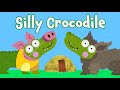 Three Little Pigs 1 Silly Crocodile Fairy Tales Bedtime Stories For Kids