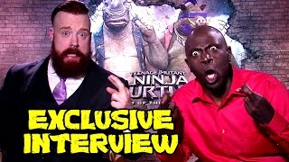 TMNT 2 Exclusive Interview w/ Sheamus & Gary Anthony Williams (Bebop & Rocksteady) by JoBlo Movie Trailers