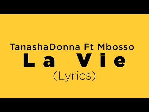 Tanasha Dona Ft Mboso La vie (Video Lyrics)