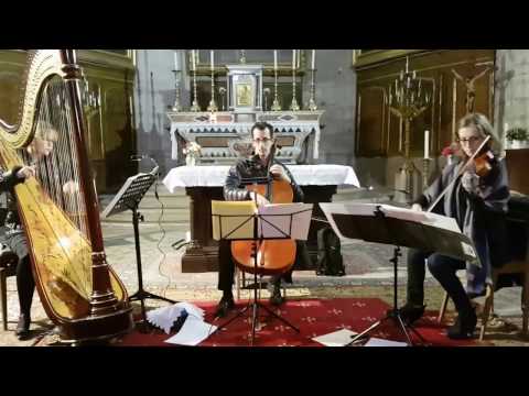 Glinka par le trio Résonances en répétition à Aniane