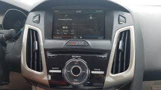 How to Remove Radio / Display from Ford Focus 2011 for Repair.