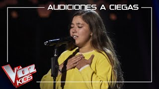 Rocío Avilés canta &#39;No te pude retener&#39; | Audiciones a ciegas | La Voz Kids Antena 3 2021