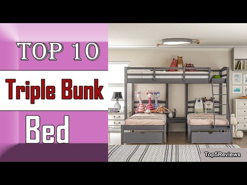 ✅ 10 Best Triple Bunk Bed New Model 2022
