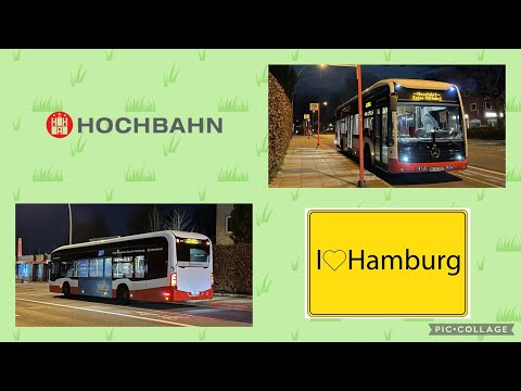 Hamburger Hochbahn Wagen 2002 MB O530 C2 eCitaro Baujahr 2020 Mitfahrt