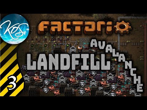 Factorio Landfill Avalanche! Ep 3: GREEN CIRCUIT THRILL - Production Scrap 2 mod - MP Coop Gameplay