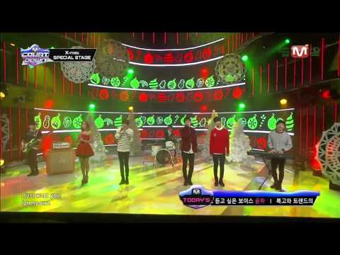131219 Hyolyn&DICKPUNKS&VIXX All I Want For Christmas Is You@ Mcountdown 1080P