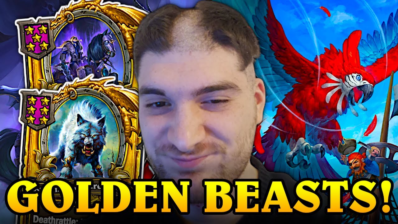 The Good Old BEASTS Comp! GOLDEN Titus! | Zorgo Hearthstone Battlegrounds
