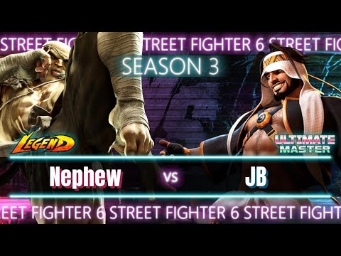 SEASON 3 🏆SF6 Nephew (Sagat) vs JB (Rashid)🏆