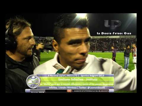Emiliano Tellechea | Instituto 1 - Sportivo Belgrano (SF) 0 | B Nacional 13/14