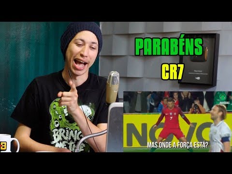 REACT ♫ CRISTIANO RONALDO 5x MELHOR DO MUNDO | Paródia Counting Stars (FutParodias)